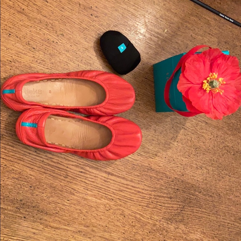 Tieks poppy shoes
